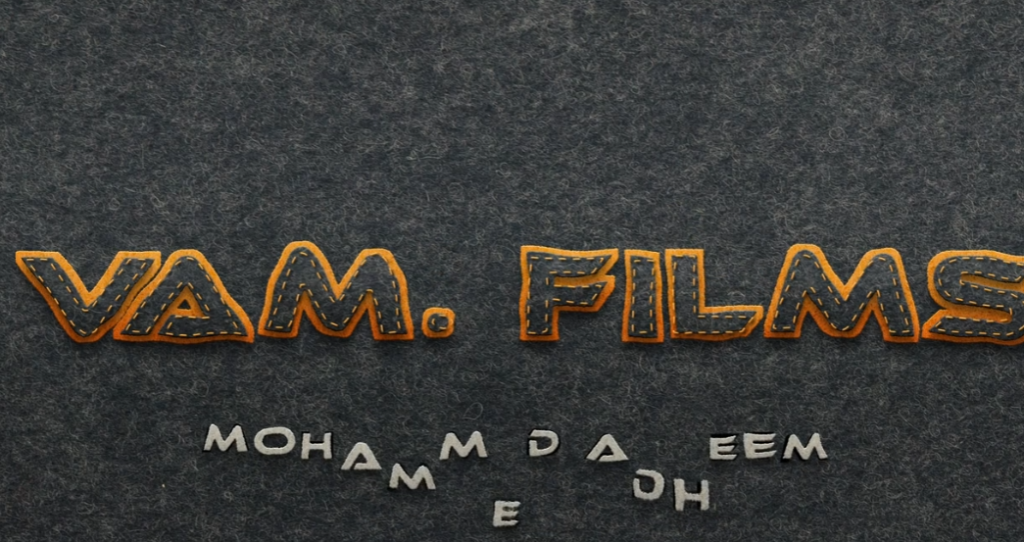 VAM. FILMS Stop Motion Look Text Style